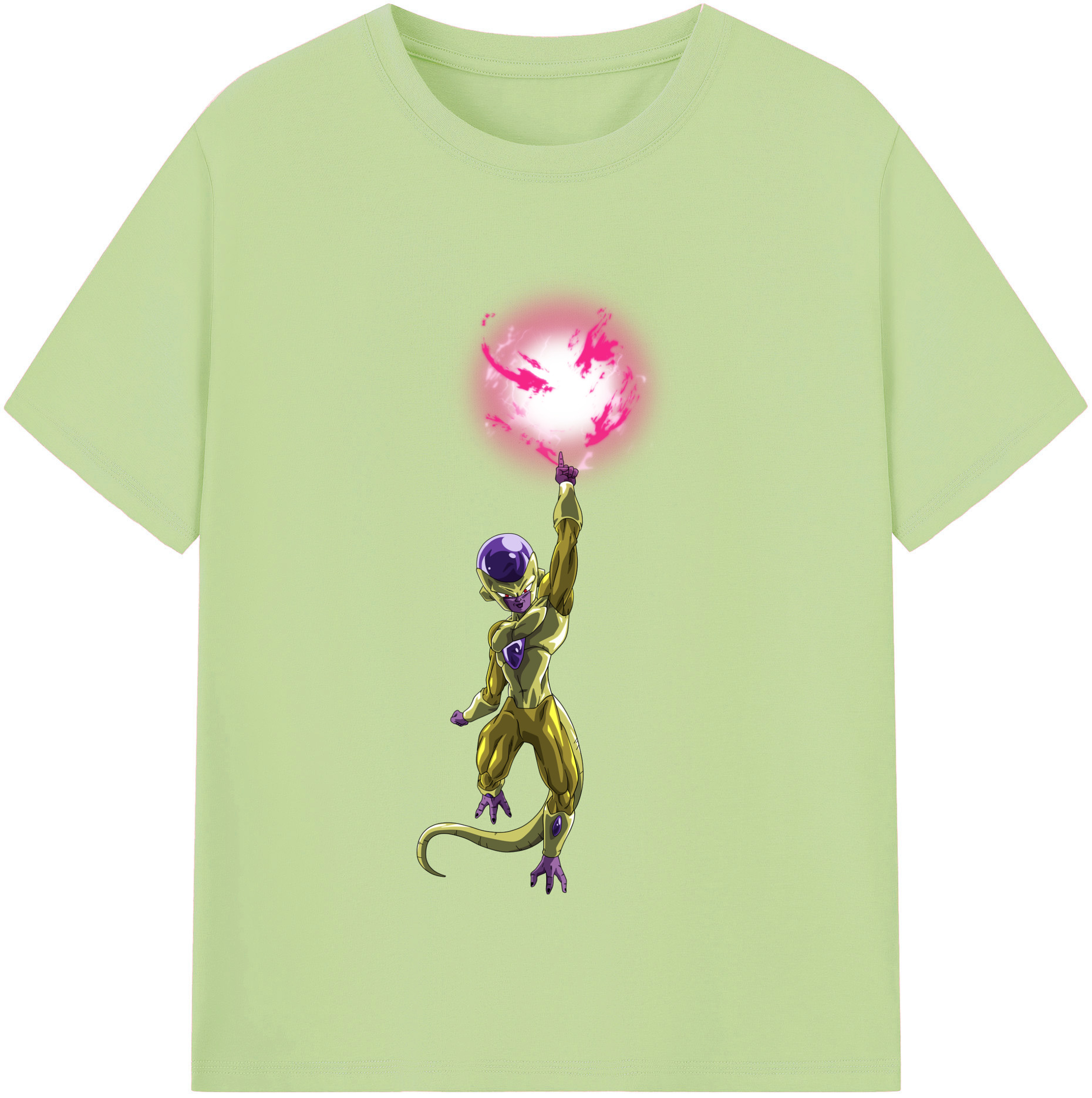 （画像用） ドラゴンボール フリーザ DRAGON BALL Frieza 綿100％半袖Tシャツ（フロントプリント）